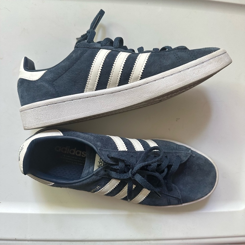 Adidas Campus 80's Navy/White size 7